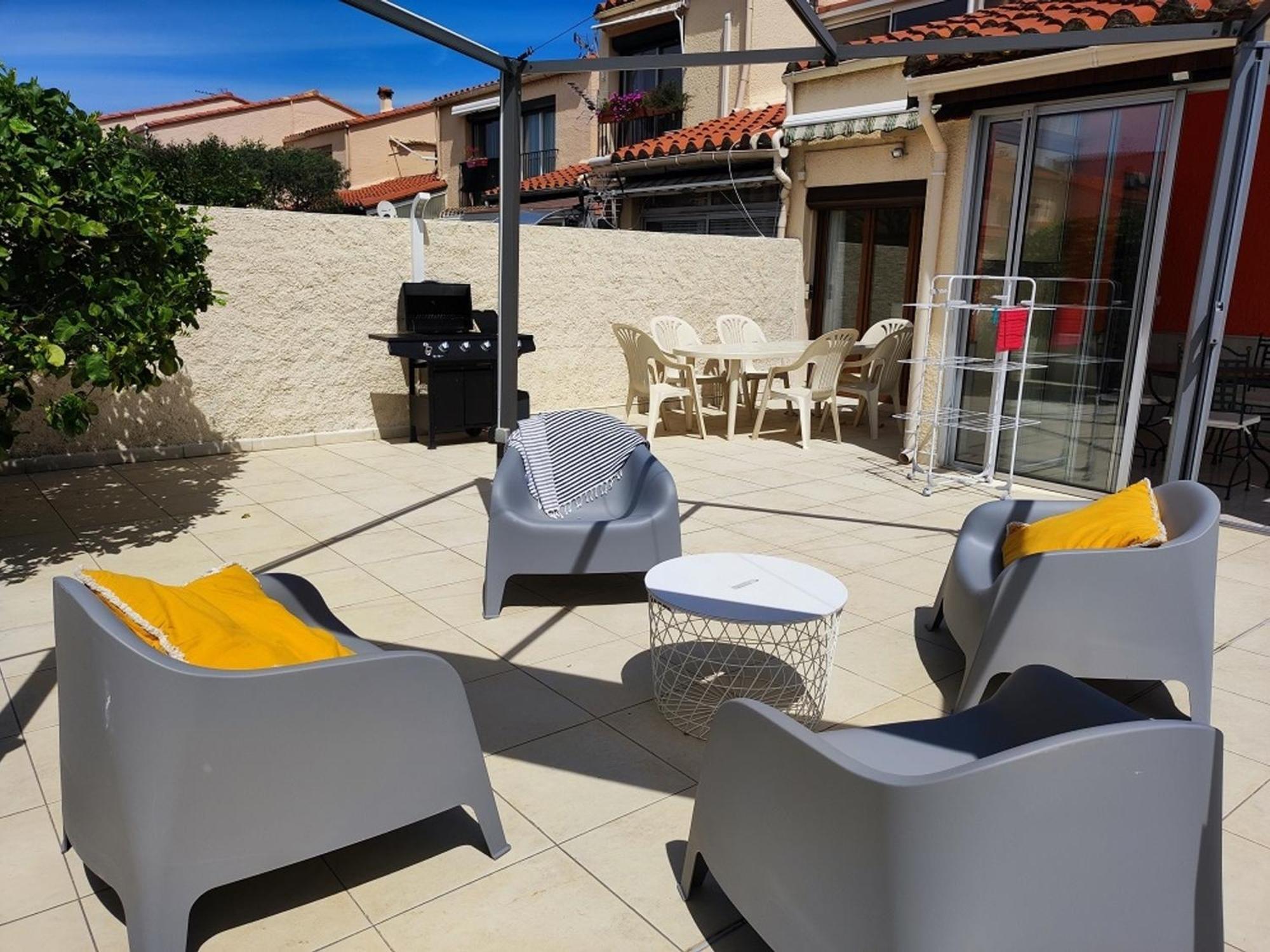 Pavillon 6 Pers A Argeles-Sur-Mer: Piscine, Clim, Parking, Wifi, Proche Plage - Fr-1-776-5 Argelès-sur-Mer Exterior foto